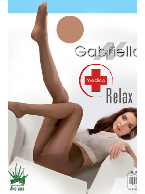 Колготки противарикозні та антицелюлітні з ущільненими шортиками Gabriella Medica Relax (20 den) великі