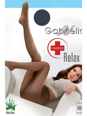 Колготки противарикозні та антицелюлітні з ущільненими шортиками Gabriella Medica Relax (20 den) великі