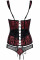 Сексуальний корсет з трояндами Corala corset