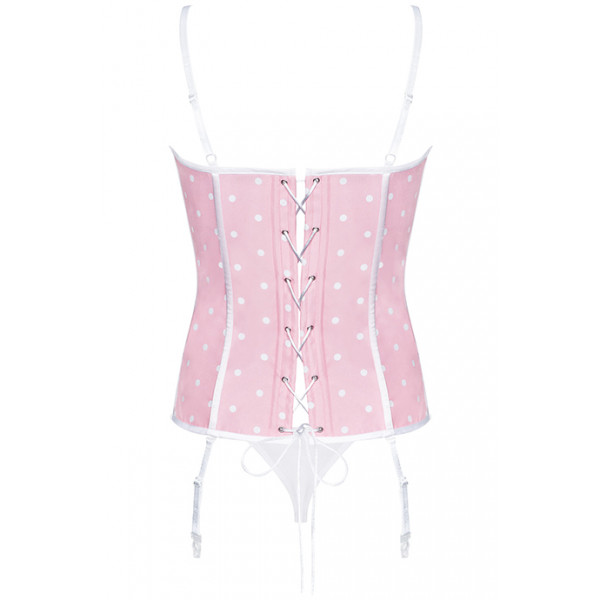 Комплект - Obsessive Dottie corset великий