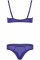 Комплект - Бюст, що піднімає груди (push-up) Kinga Blue Lagoon PU-364 та стрінги Blue