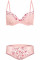 Комплект - Бюст, що піднімає груди (push-up) Kinga Cherry Blossom PU-357 та трусики Cherry