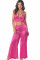 Комплект Anais Magenta set pants Малиновий