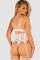 Сексуальний корсет з мережевом Amor Blanco corset  