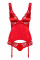 Сексуальний корсет червоного кольору Secred corset